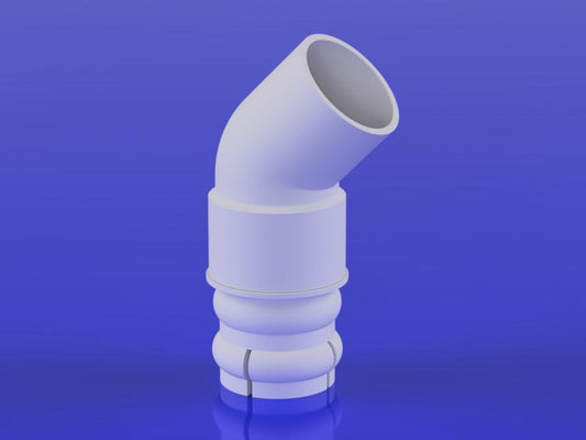 Return water insert - 15 degree. Push in connection.
